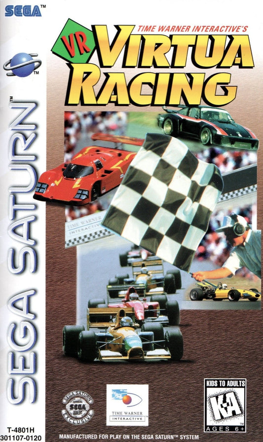 Virtua Racing - Sega Saturn - Retro Island Gaming