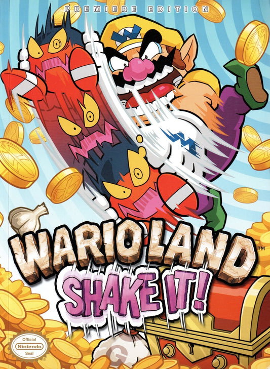 Wario Land Shake It! Prima Premiere Edition - Guide Book - Retro Island Gaming
