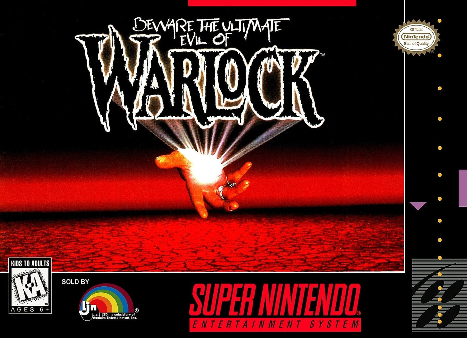 Warlock - Super Nintendo - Retro Island Gaming