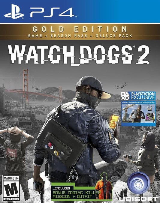 Watch Dogs 2 [Gold Edition] - Playstation 4 - Retro Island Gaming