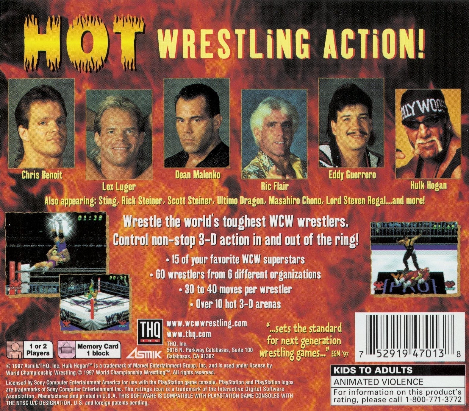 WCW vs. the World [Greatest Hits] - Playstation – Retro Island Gaming