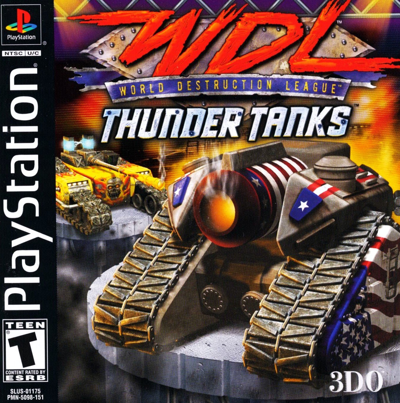 WDL Thunder Tanks - Playstation - Retro Island Gaming