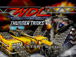 WDL Thunder Tanks - Playstation - Retro Island Gaming