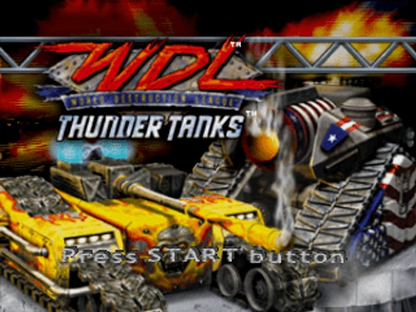 WDL Thunder Tanks - Playstation - Retro Island Gaming