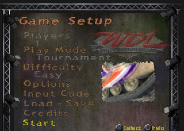 WDL Thunder Tanks - Playstation - Retro Island Gaming