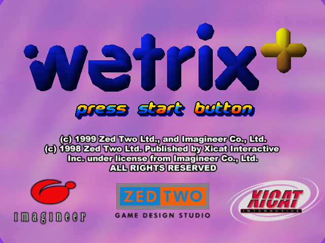 Wetrix+ - Sega Dreamcast - Retro Island Gaming