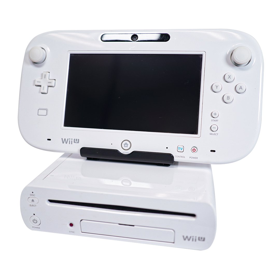 Nintendo WII U shops JAPAN 8GB WHITE CONSOLE & GAME LOT