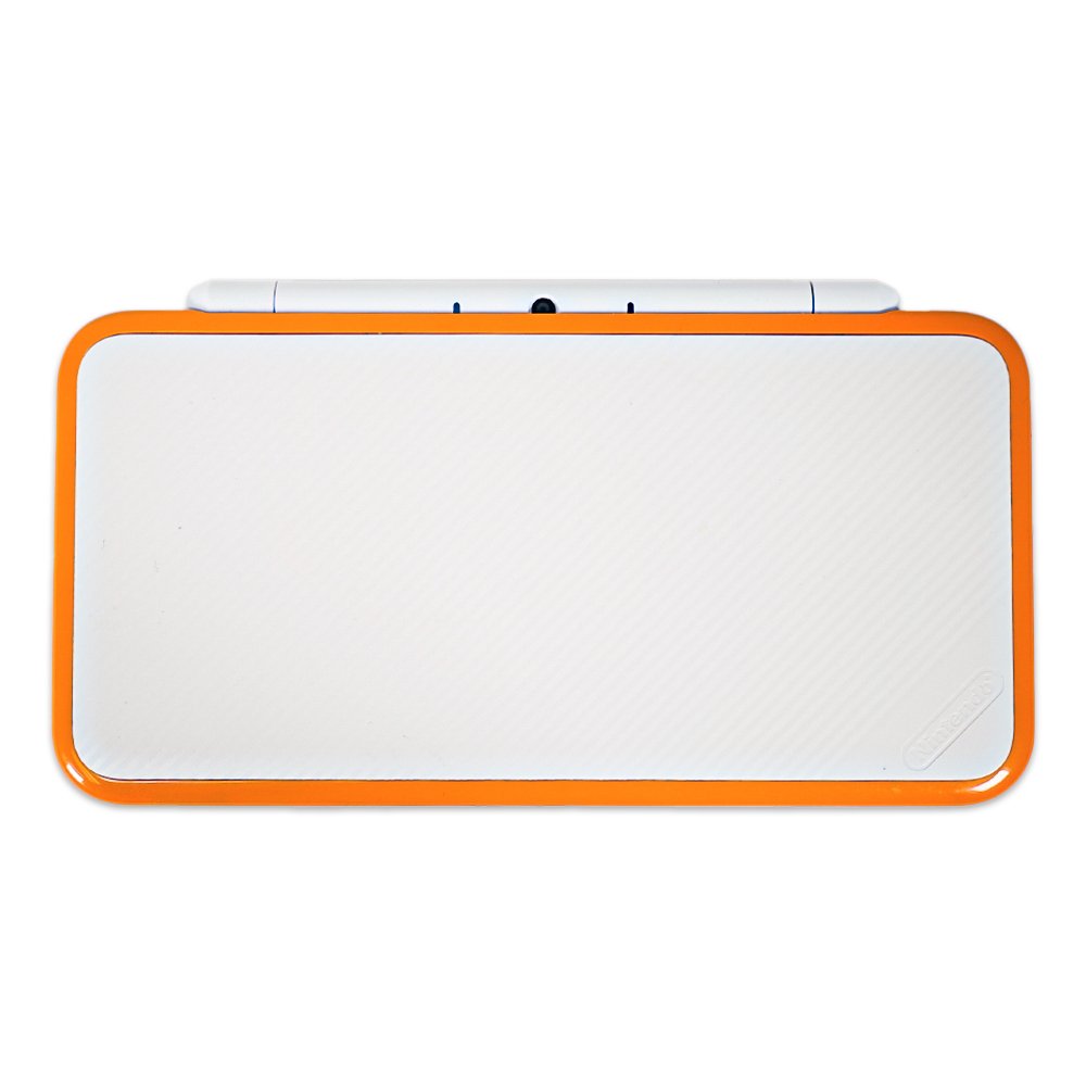 White & Orange New Nintendo 2DS XL System - Certified Tested & Cleaned - Retro Island Gaming