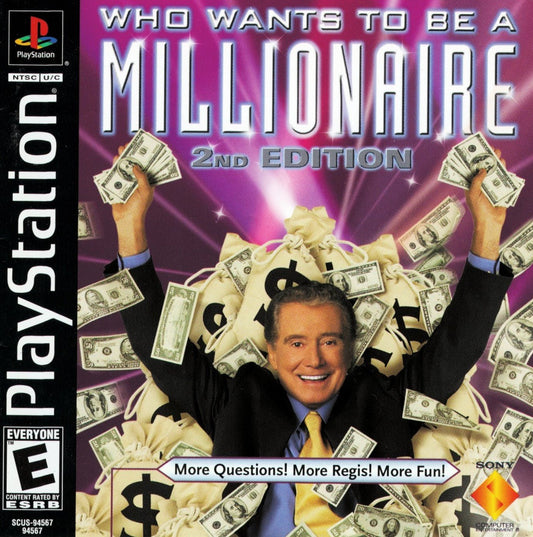 Who Wants To Be A Millionaire 2nd Edition - Playstation - Retro Island Gaming