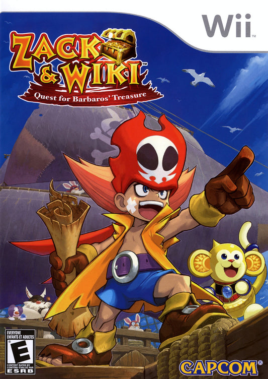 Zack and Wiki Quest for Barbaros Treasure - Wii - Retro Island Gaming