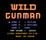 Wild Gunman [5 Screw] - NES - Retro Island Gaming