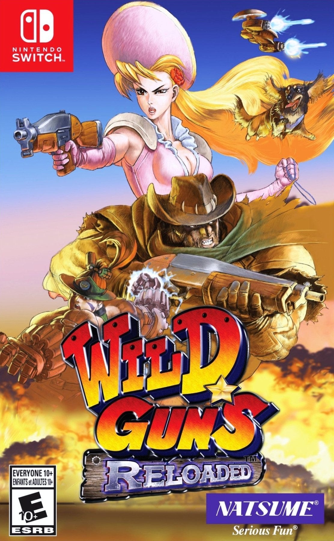 Wild Guns Reloaded - Nintendo Switch - Retro Island Gaming