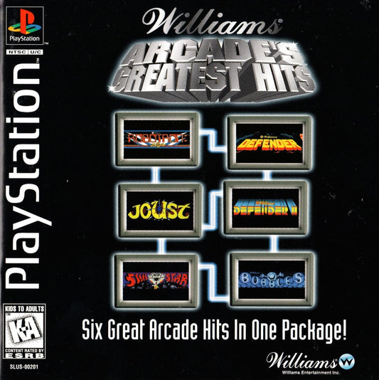 Williams Arcade's Greatest Hits - Playstation - Retro Island Gaming