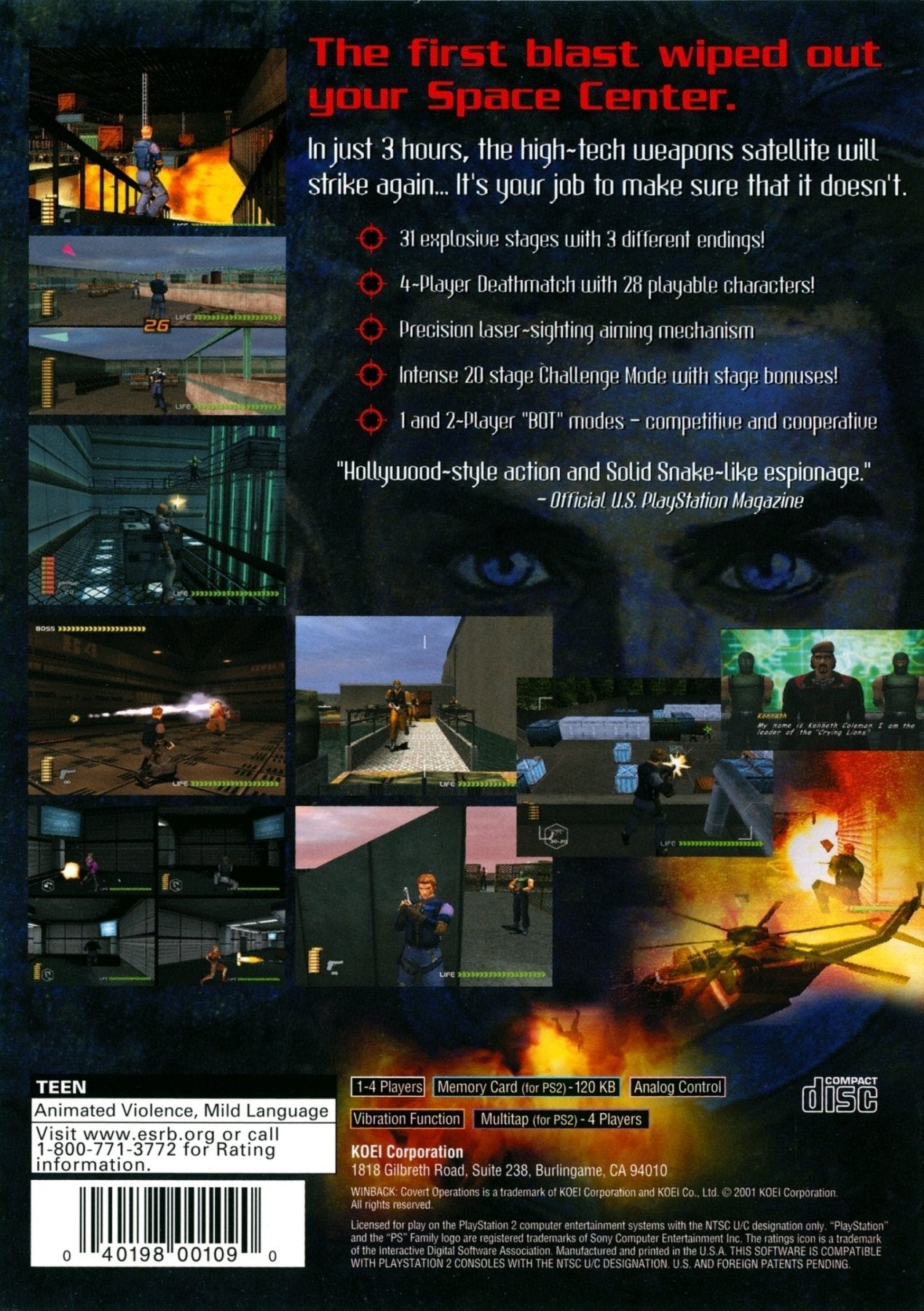 Winback Covert Operations - Playstation 2 - Retro Island Gaming