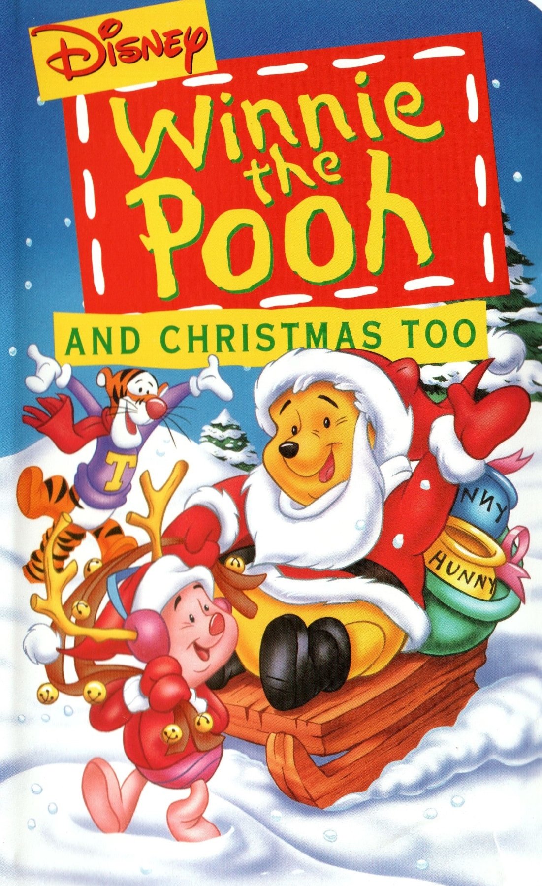 Winnie The Pooh And Christmas Too - VHS - Retro Island Gaming