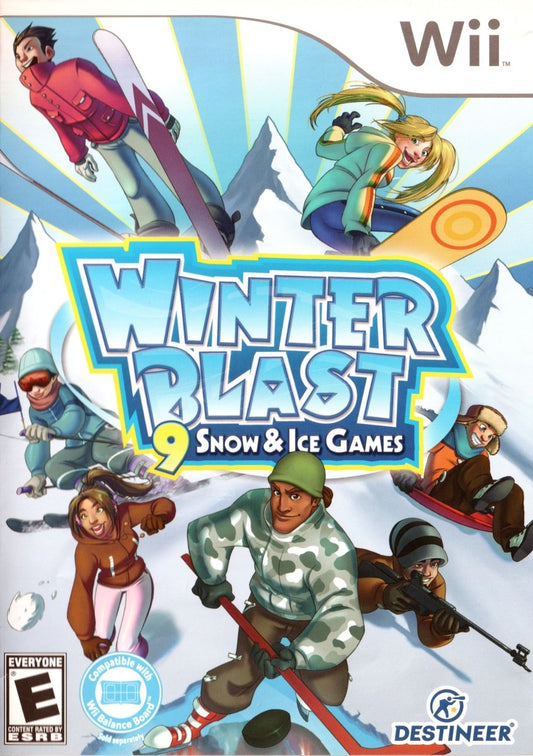 Winter Blast: 9 Snow & Ice Games - Wii - Retro Island Gaming