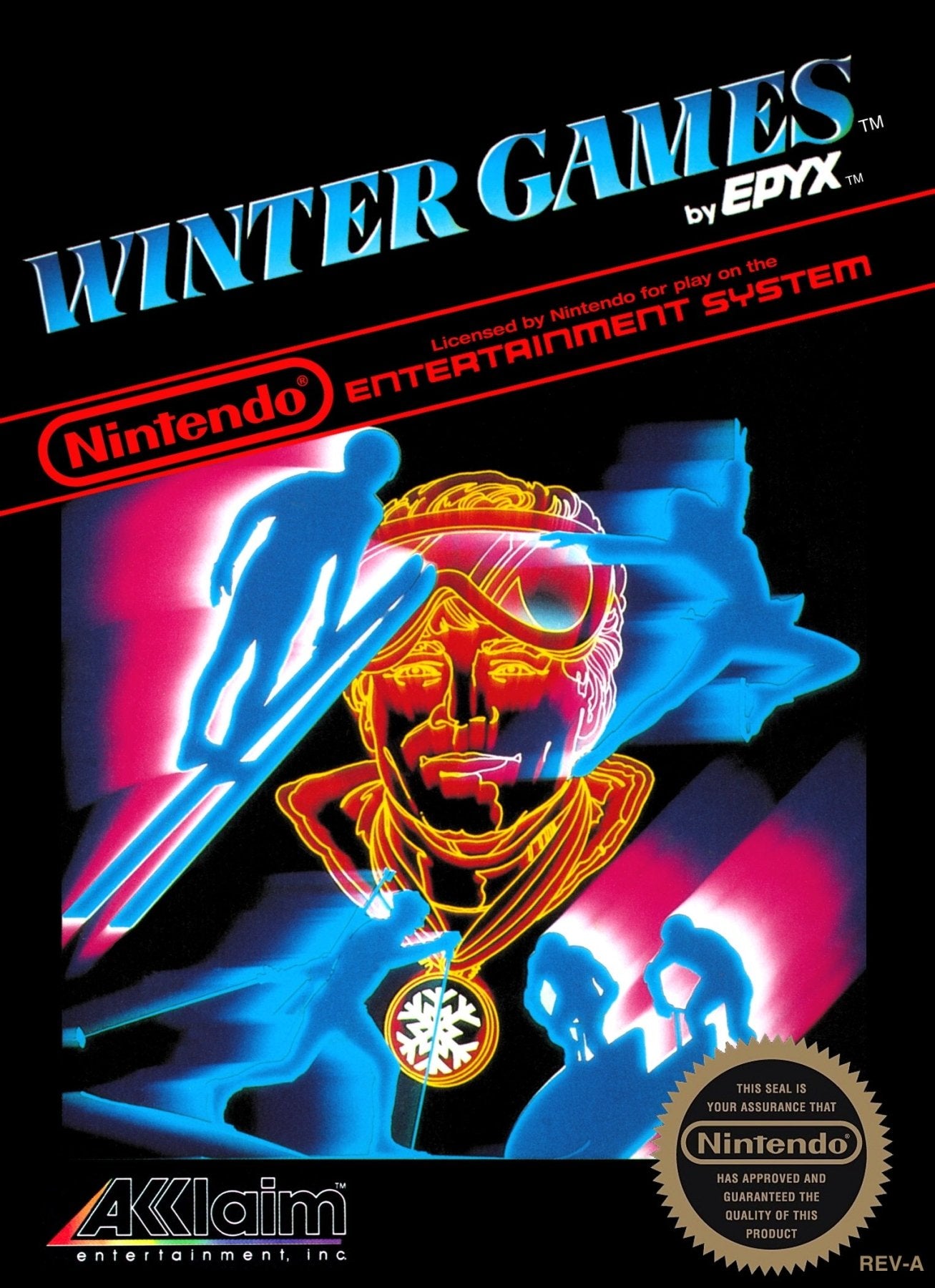 Winter Games [5 Screw] - NES