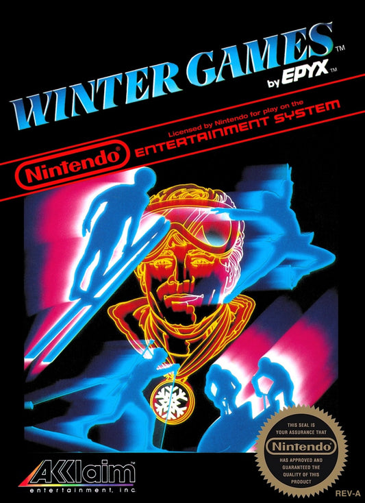 Winter Games [5 Screw] - NES - Retro Island Gaming