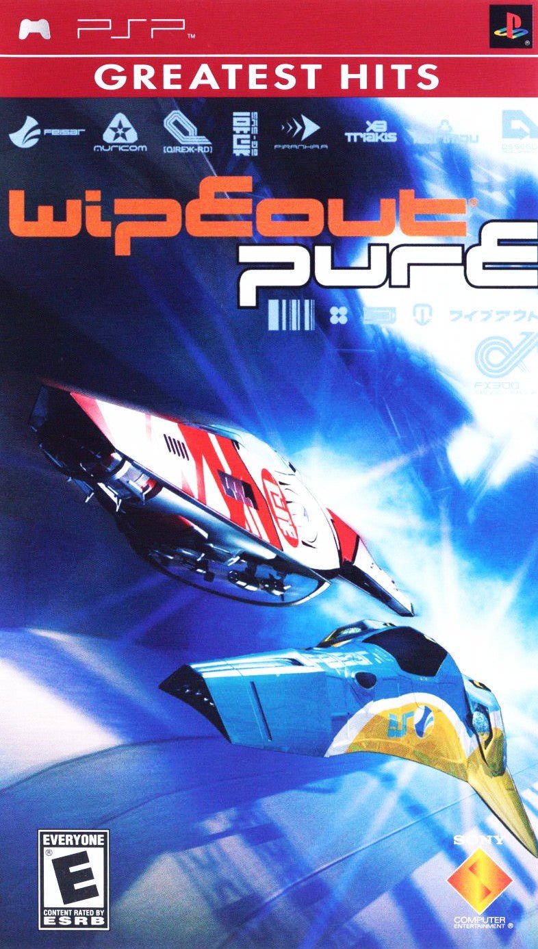 Wipeout Pure [Greatest Hits] - PSP - Retro Island Gaming