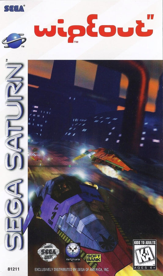 Wipeout - Sega Saturn - Retro Island Gaming