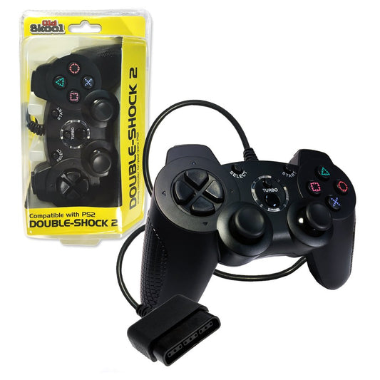 Wired Playstation 2 Controller - Old Skool - Retro Island Gaming