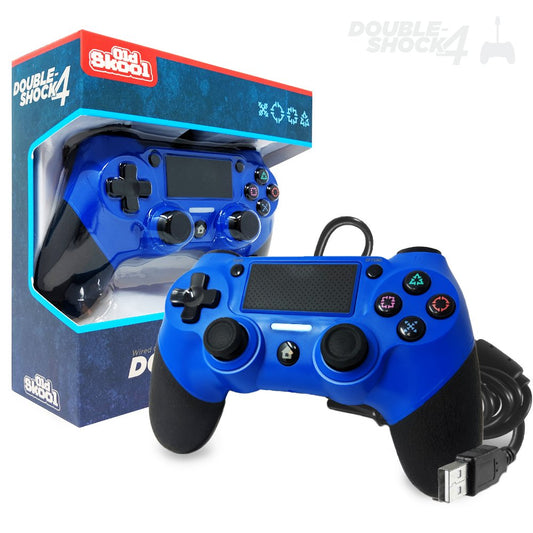 Wired Playstation 4 Controller - Old Skool - Retro Island Gaming