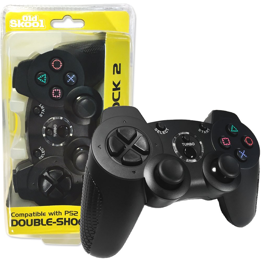 Wireless Playstation 2 Controller - Old Skool - Retro Island Gaming