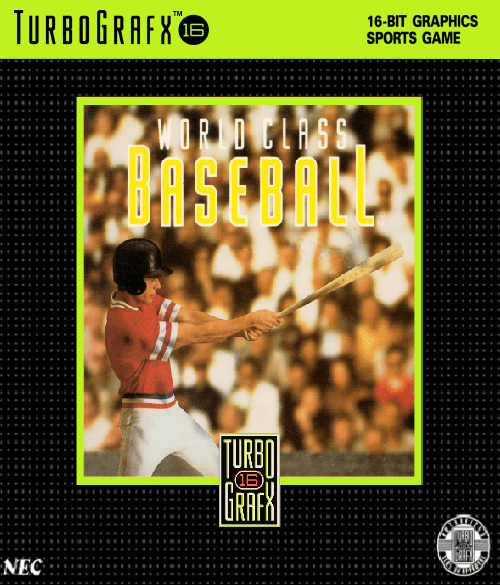 World Class Baseball - TurboGrafx - 16 - Retro Island Gaming