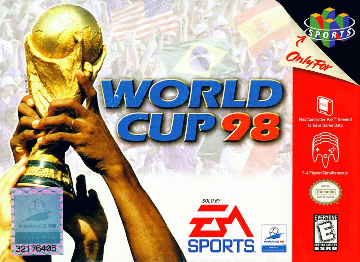 World Cup 98 - Nintendo 64 - Retro Island Gaming