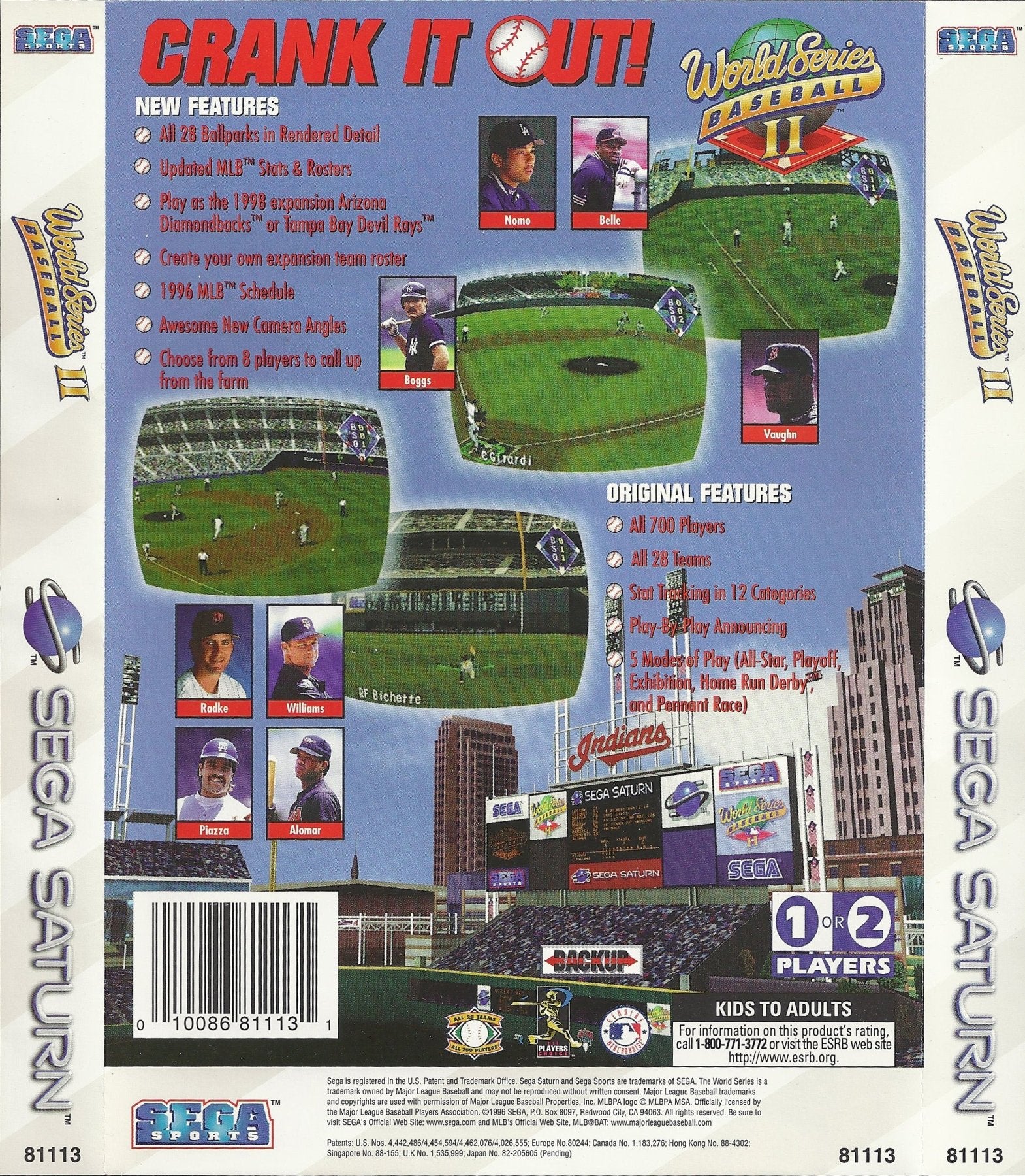 World Series Baseball II - Sega Saturn - Retro Island Gaming