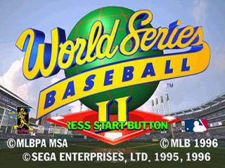 World Series Baseball II - Sega Saturn - Retro Island Gaming
