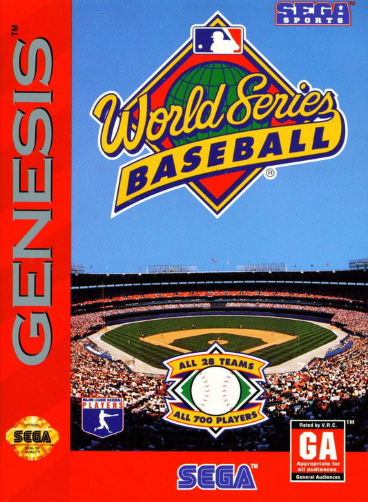 World Series Baseball - Sega Genesis - Retro Island Gaming