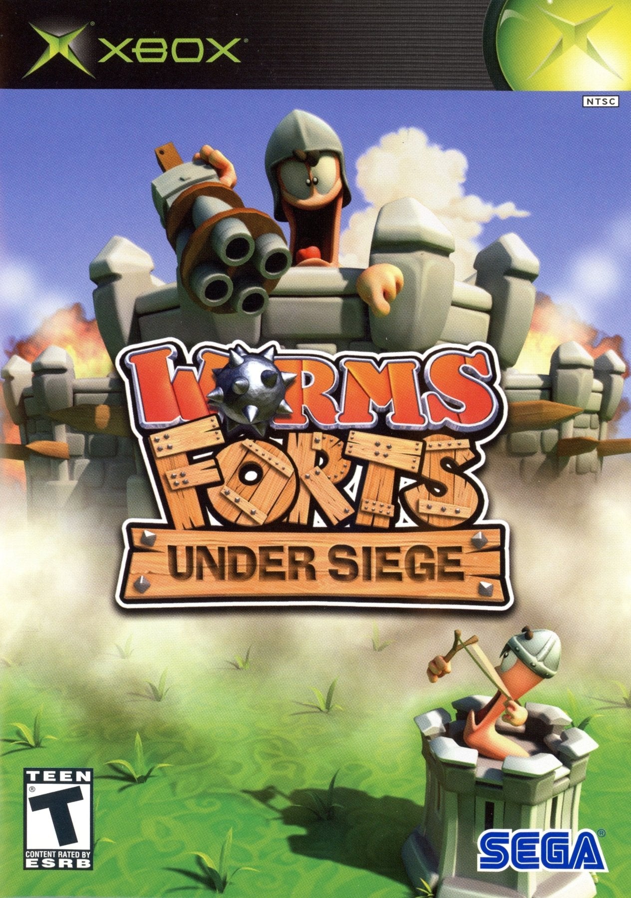 Worms Forts Under Siege - Xbox - Retro Island Gaming