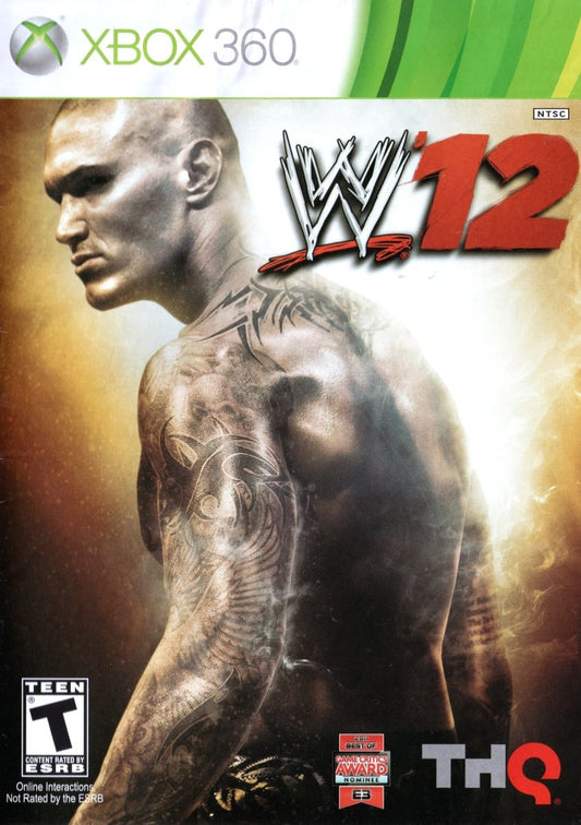 WWE '12 - Xbox 360 - Retro Island Gaming