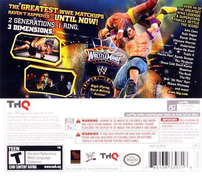 WWE All Stars - Nintendo 3DS - Retro Island Gaming