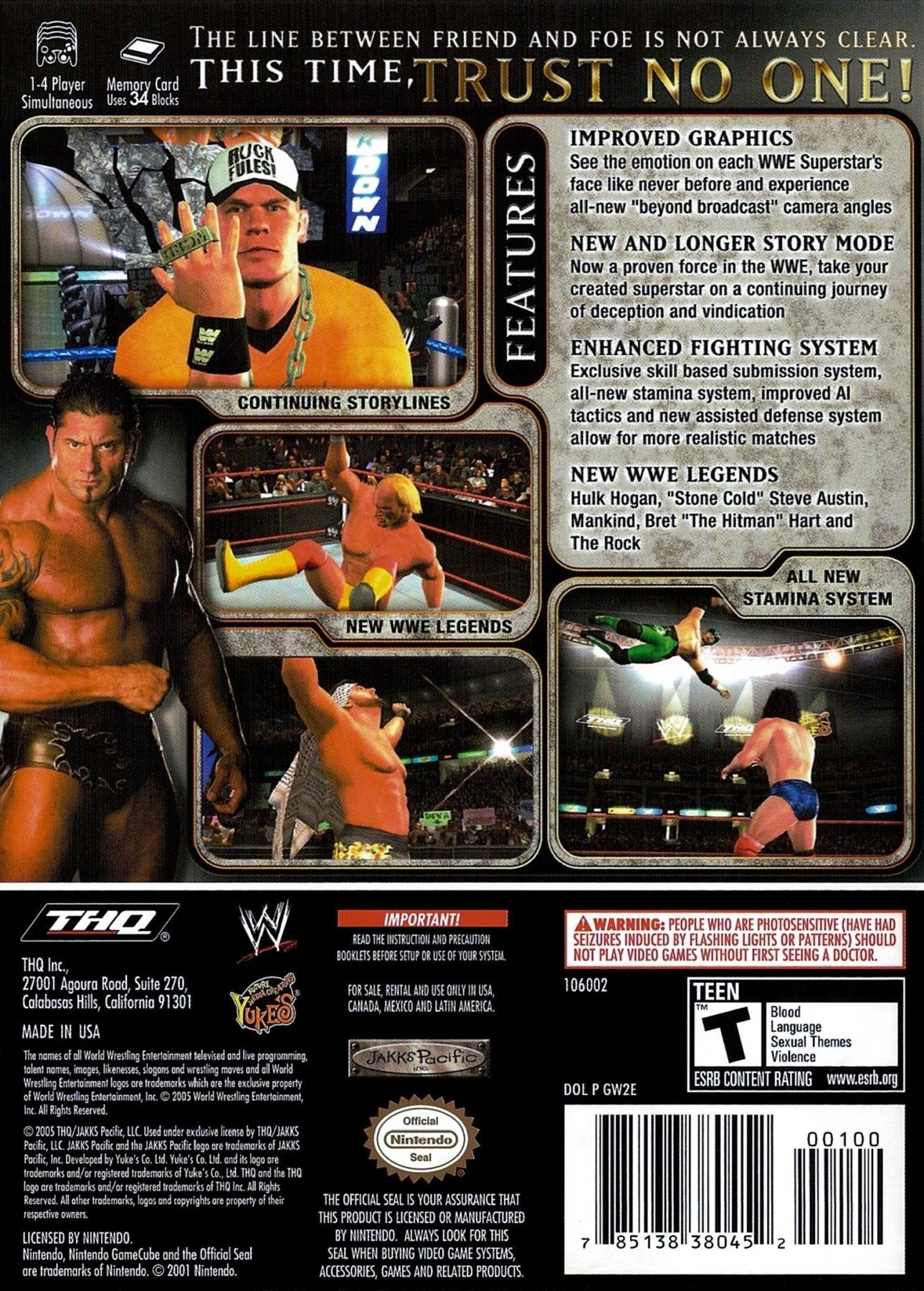 WWE Day of Reckoning 2 - Gamecube - Retro Island Gaming
