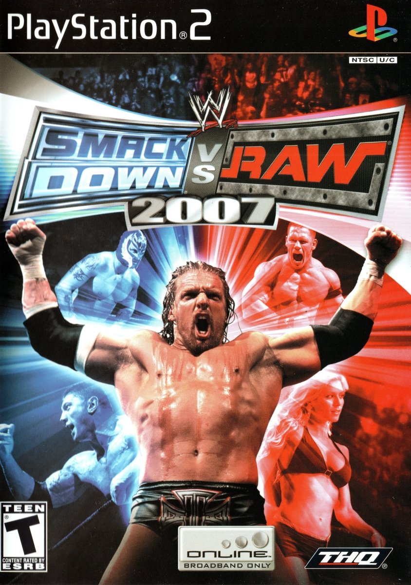 WWE Smackdown Vs Raw 2007 Playstation 2 Retro Island Gaming wwe-smackdown-vs-raw-2007-playstation-2-retro-island-gaming