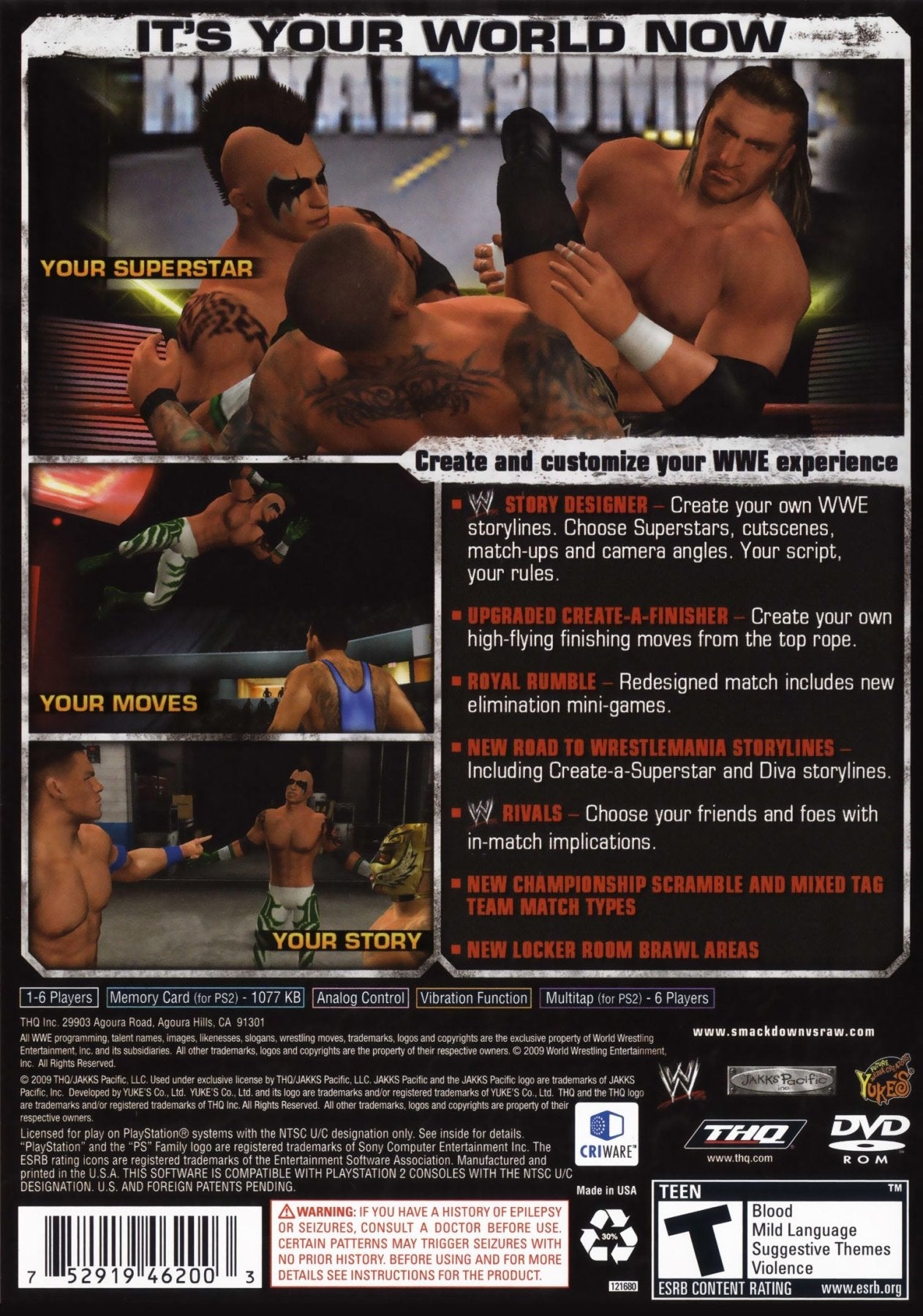 WWE Smackdown vs. Raw 2010 [Greatest Hits] - Playstation 2 - Retro Island Gaming