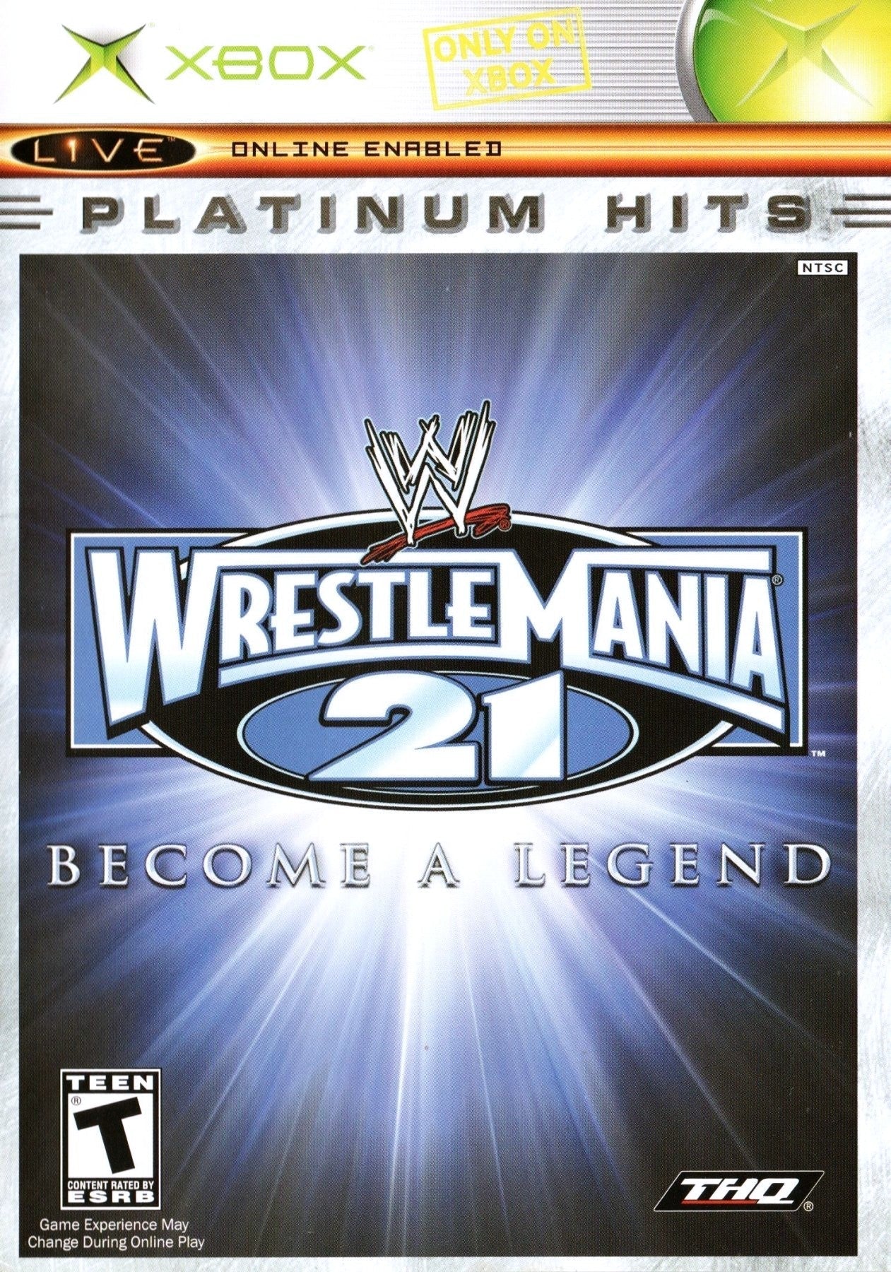 WWE Wrestlemania 21 [Platinum Hits] - Xbox - Retro Island Gaming