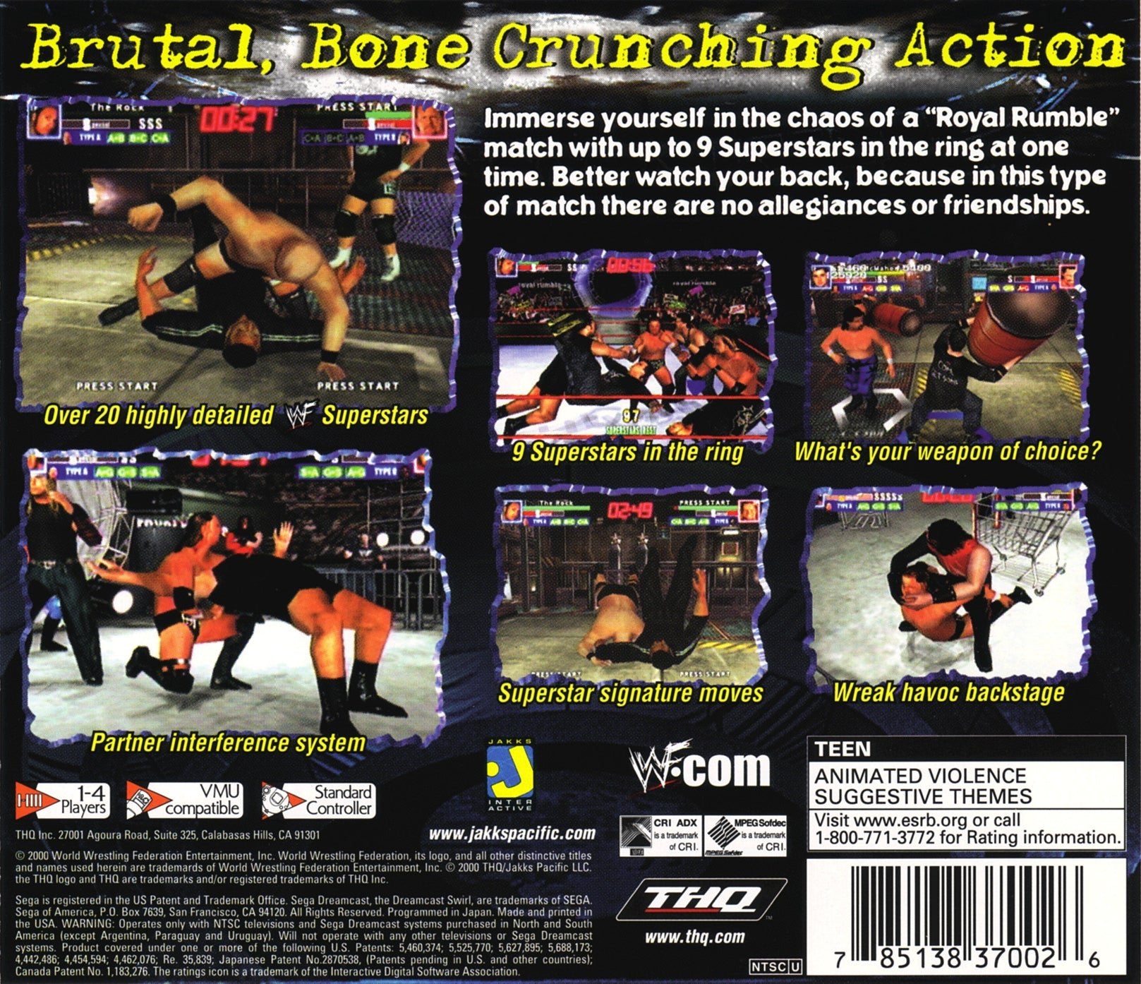 WWF Royal Rumble - Sega Dreamcast - Retro Island Gaming