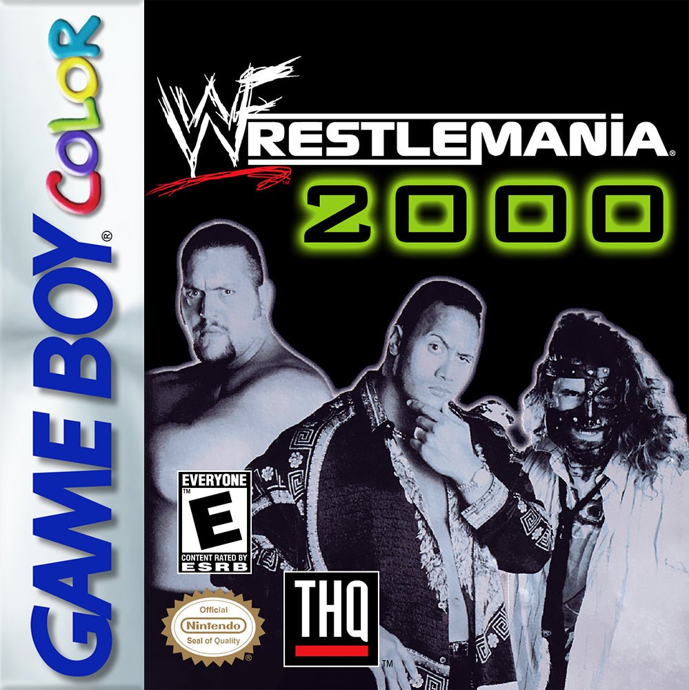 WWF Wrestlemania 2000 - GameBoy Color - Retro Island Gaming