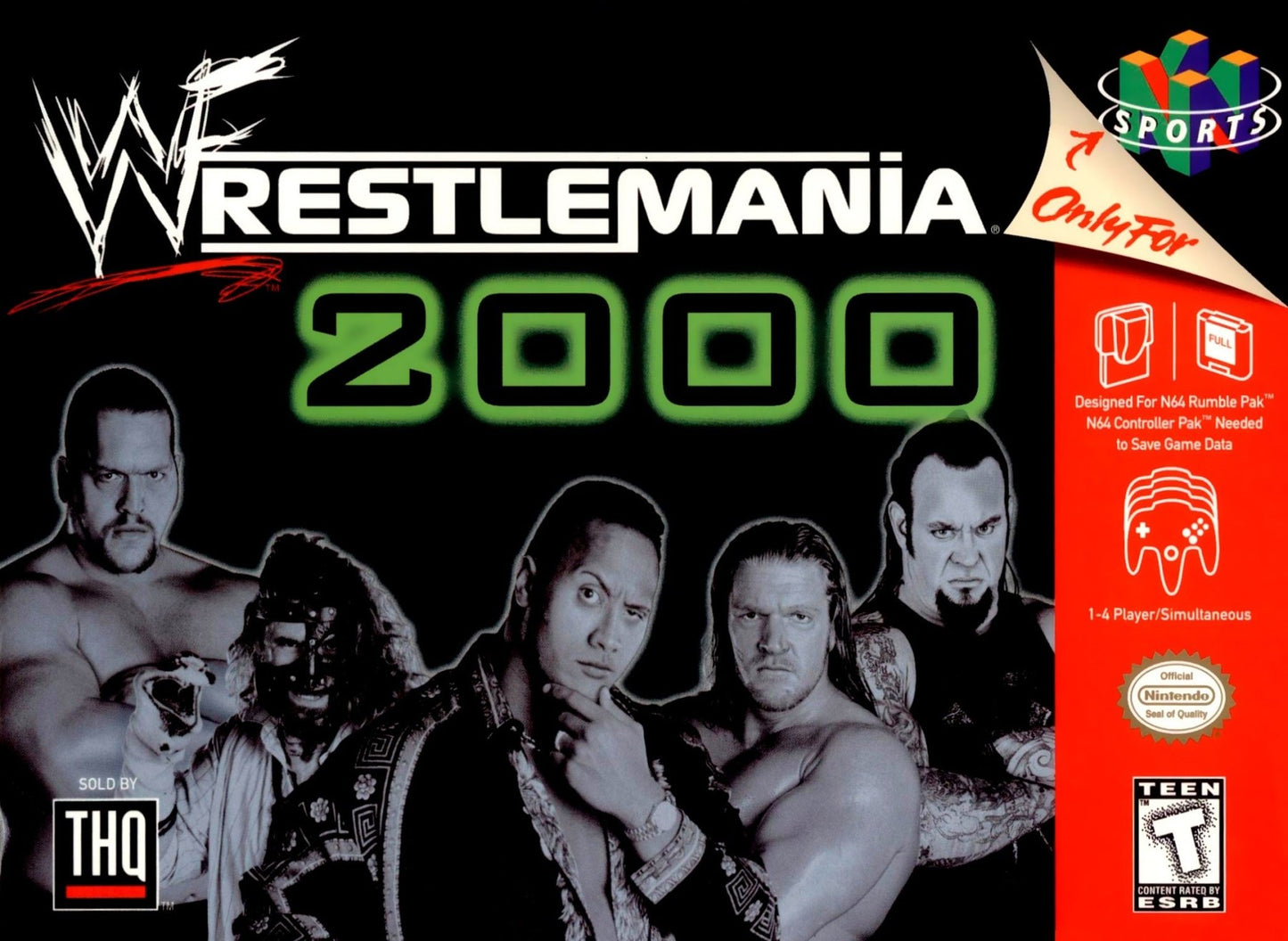 WWF Wrestlemania 2000 - Nintendo 64 - Retro Island Gaming