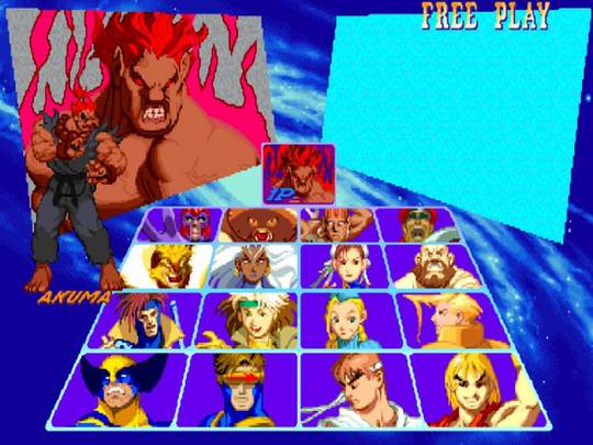 X - Men vs. Street Fighter - JP Sega Saturn - Retro Island Gaming
