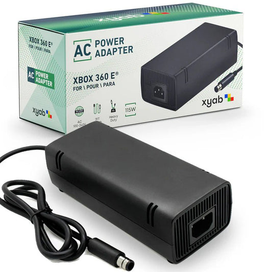 Xbox 360 E AC Power Adapter - xyab - Retro Island Gaming