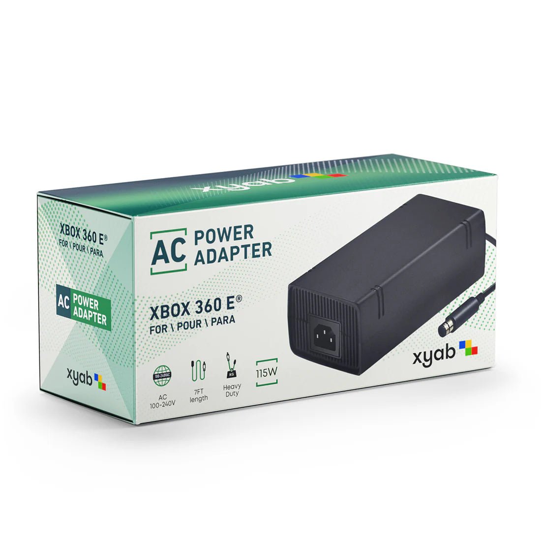 Xbox 360 E AC Power Adapter - xyab - Retro Island Gaming
