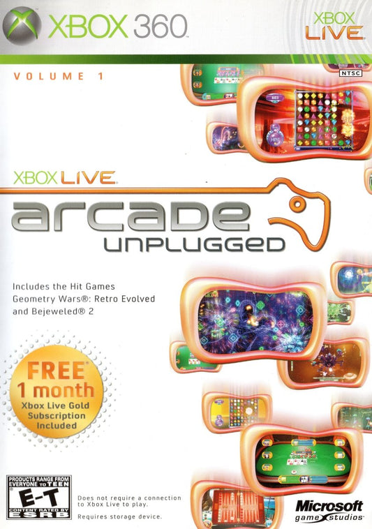 Xbox Live Arcade Unplugged Volume 1 - Xbox 360 - Retro Island Gaming