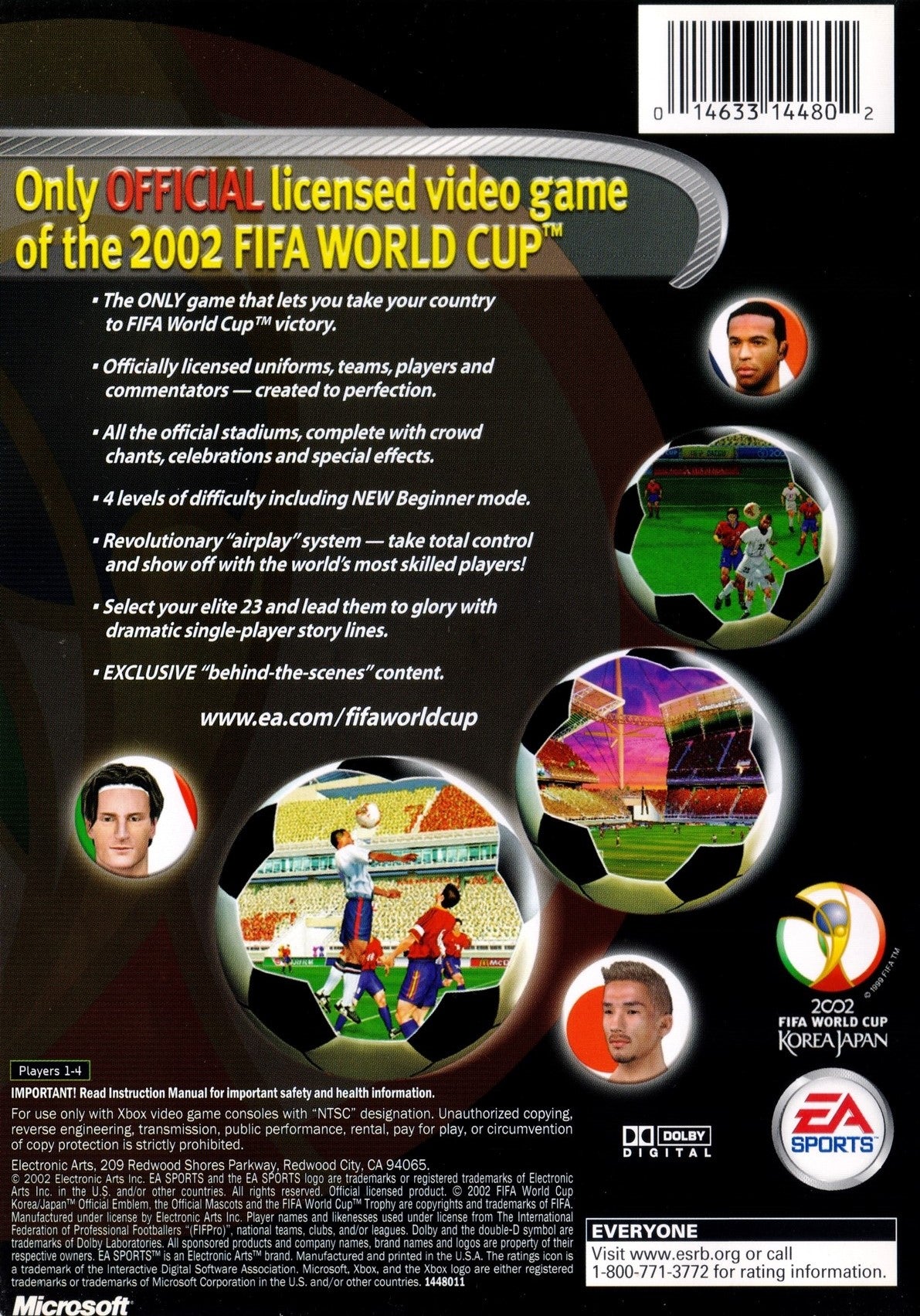 FIFA 2002 World Cup - Xbox