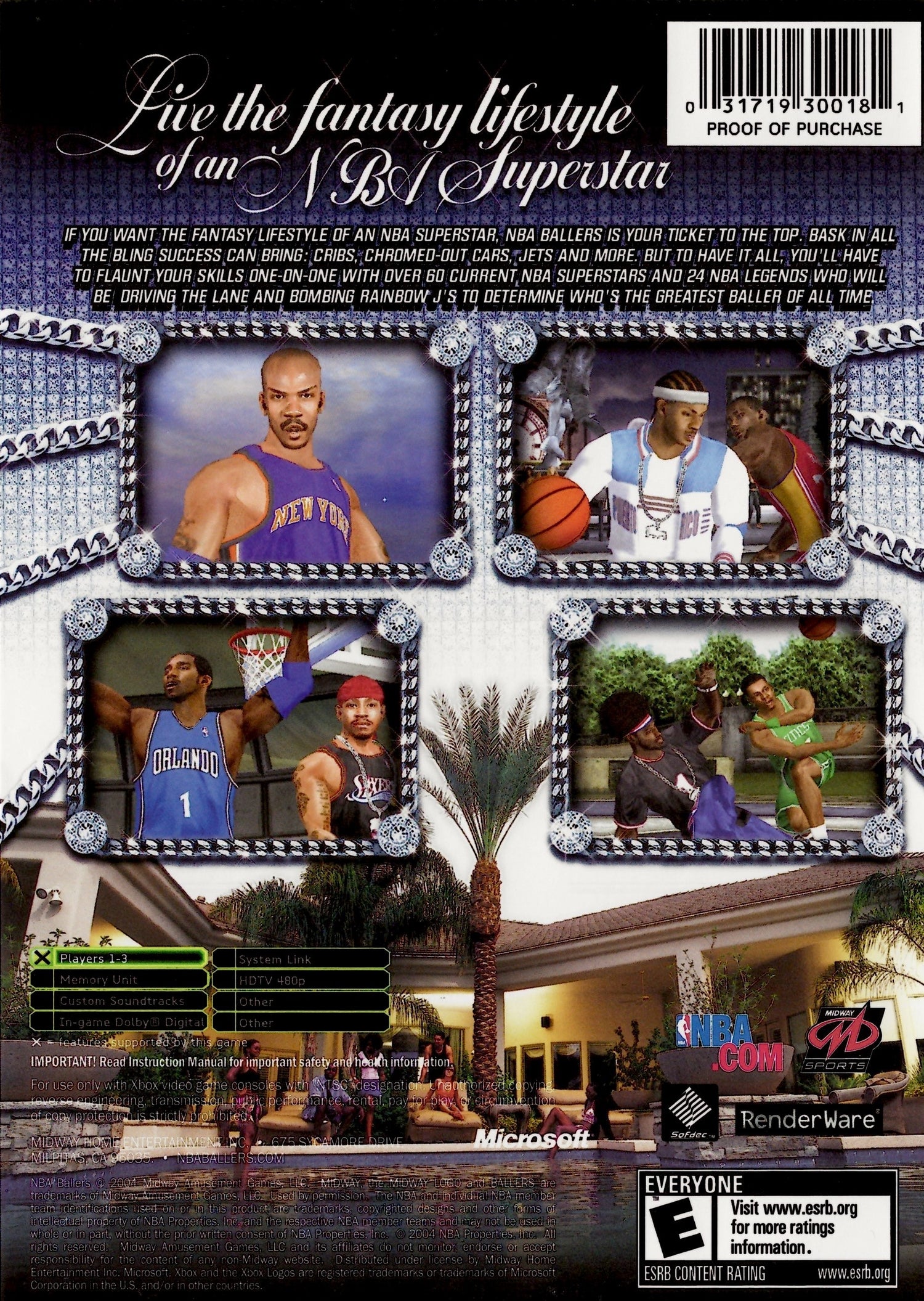 NBA Ballers - Xbox
