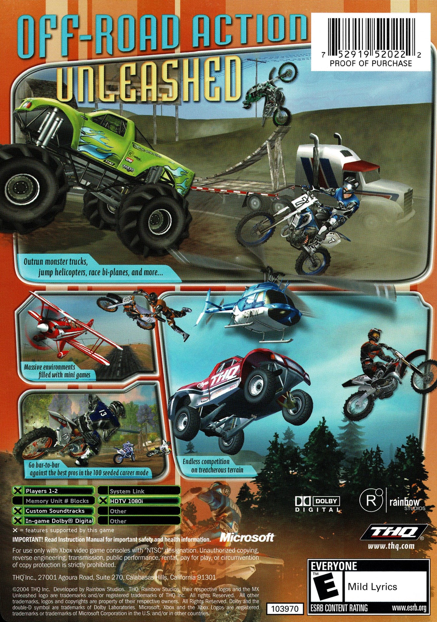 MX Unleashed - Xbox