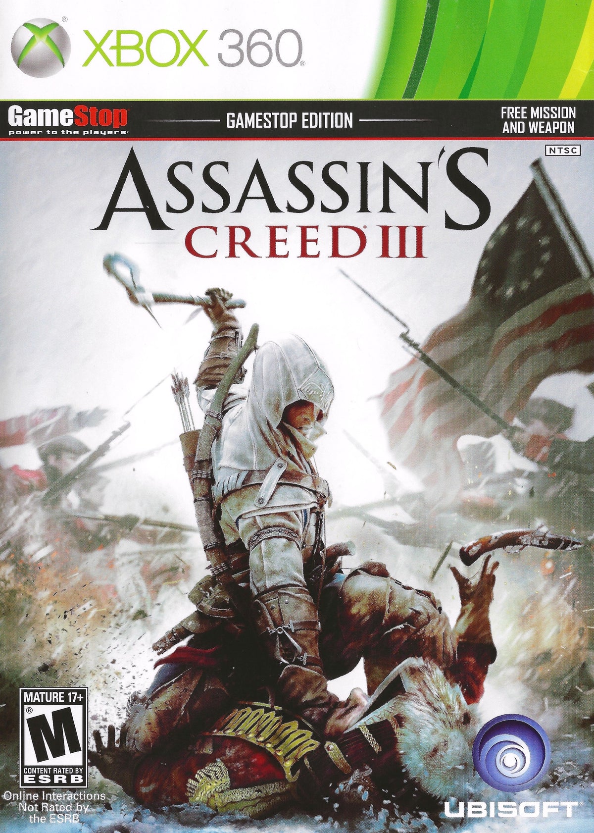 Assassin's Creed III [Gamestop Edition] - Xbox 360 - Retro Island Gaming